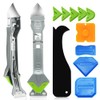 Caulking Tools, 5 in 1 Silicone Caulking Tool Kit, Sealant