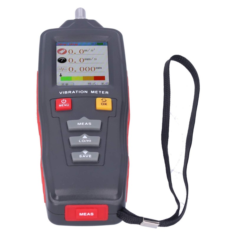 Tester Digital Logger Accelerometer de,WT63B Portable Vibration Meter Tester Color