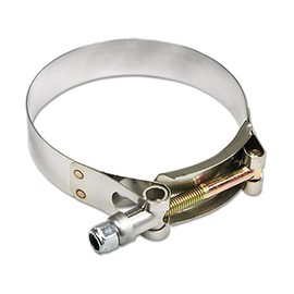 Auto Dynasty 2 inches Zinc Coated Stainless Steel T-Bolt Clamp