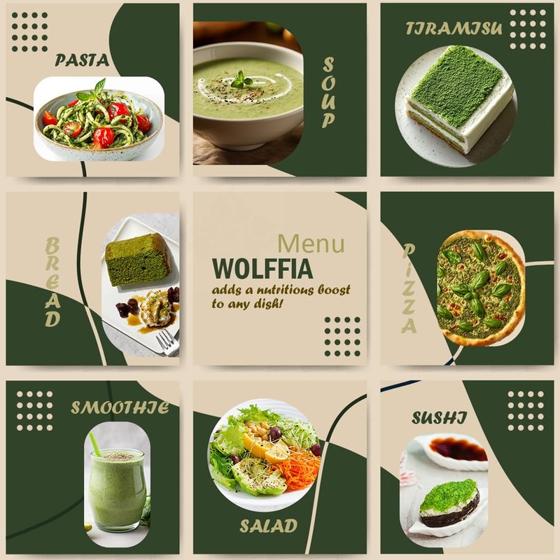 Premium Dried Wolffia globosa Superfood | Low Carb, High Protein