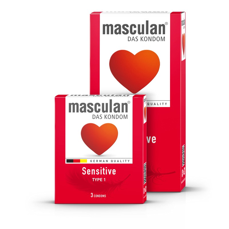 masculan® Das Kondom - SENSITIVE 3 Stück