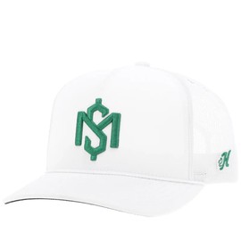 HOOEY Men's Shad Mayfield Adjustable Snapback Hat (US, Alpha, One Size, White)