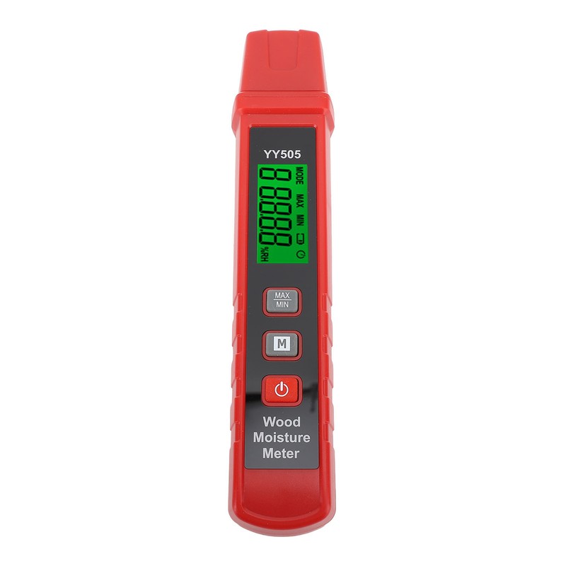 Wood Moisture Meter Professional High Accuracy Digital Handheld LCD Moisture