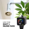 BN-LINK Variable Fan Speed Controller, Plug-in Electric 3 Speed Regulator