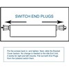 Sunshade 28mm top Tube Clutch Plug Blind Plate Rolling Support,