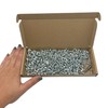 (Pack of 400 pcs) Zinc Plated Steel 4.0 x 16