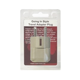 Going In Style Greece Grounded Adapter Plug - GUB