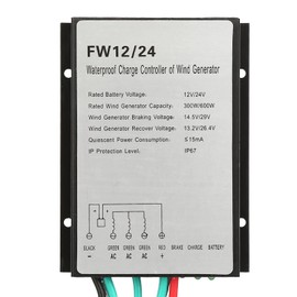 Wind Power Generator Controller, Erator Fan Blades, Marine Wind Generator 12 V Controller, Wind Turbine Controller and Professional Panel Turbo Waterproof Wind Turbine Generator Charge Controller