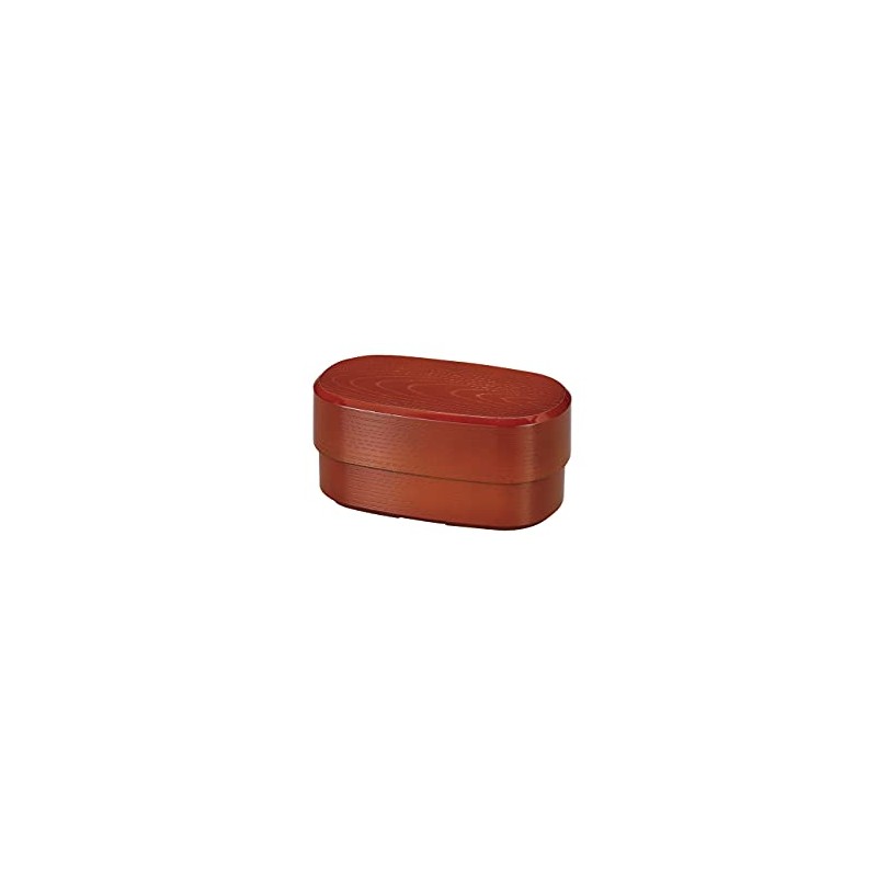 Tatsumiya 301700 Men's Oval Grain Lunch Box (30.4 fl oz