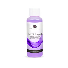 JND Acrylic Liquid Monomer Professional Salon Quality Acrylic Nails Extensions Nail Art (50ml, Purple)