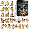 Calendario de Cuenta Regresiva de Halloween con 24 Adornos de