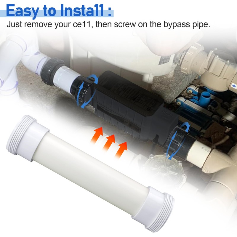 Pool Salt Cell Bypass Dummy Cell for Hayward T-Cell Chlorinator