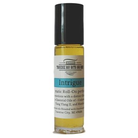 Intrigue aromatic perfume oil, Synergy Blend, blended with 100% pure Essential Oils.
