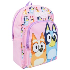 Bluey Backpack | Bingo Girls Backpack | Girls School Bag | Children's Backpacks | Pink One Size