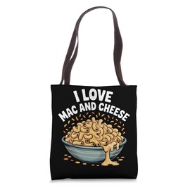 I Love Mac And Cheese Cheesy Bowl Tote Bag