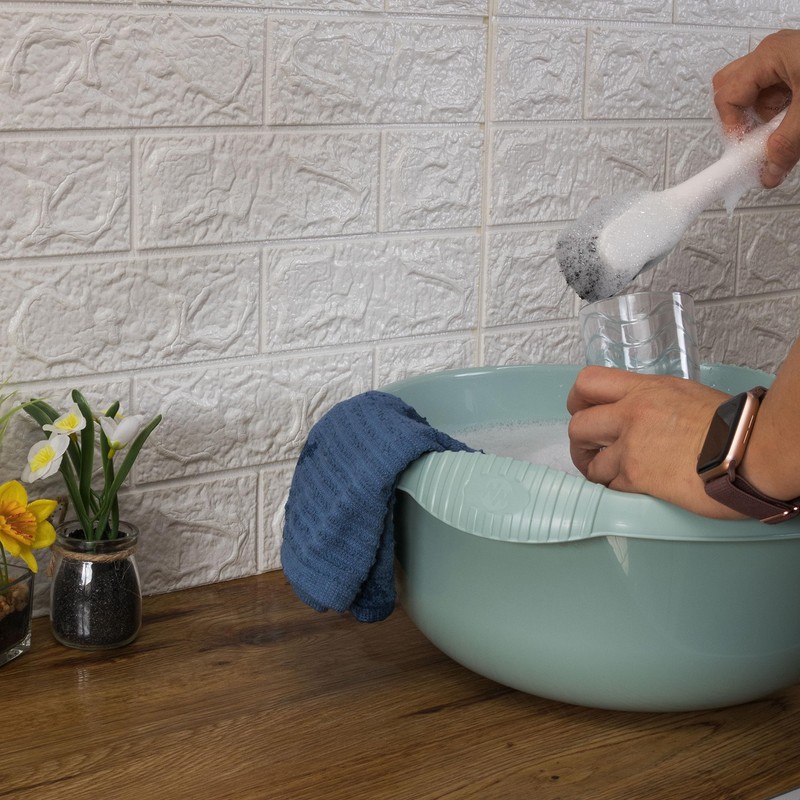 #11 1x Schüssel rund grün - 7 Liter - 32
