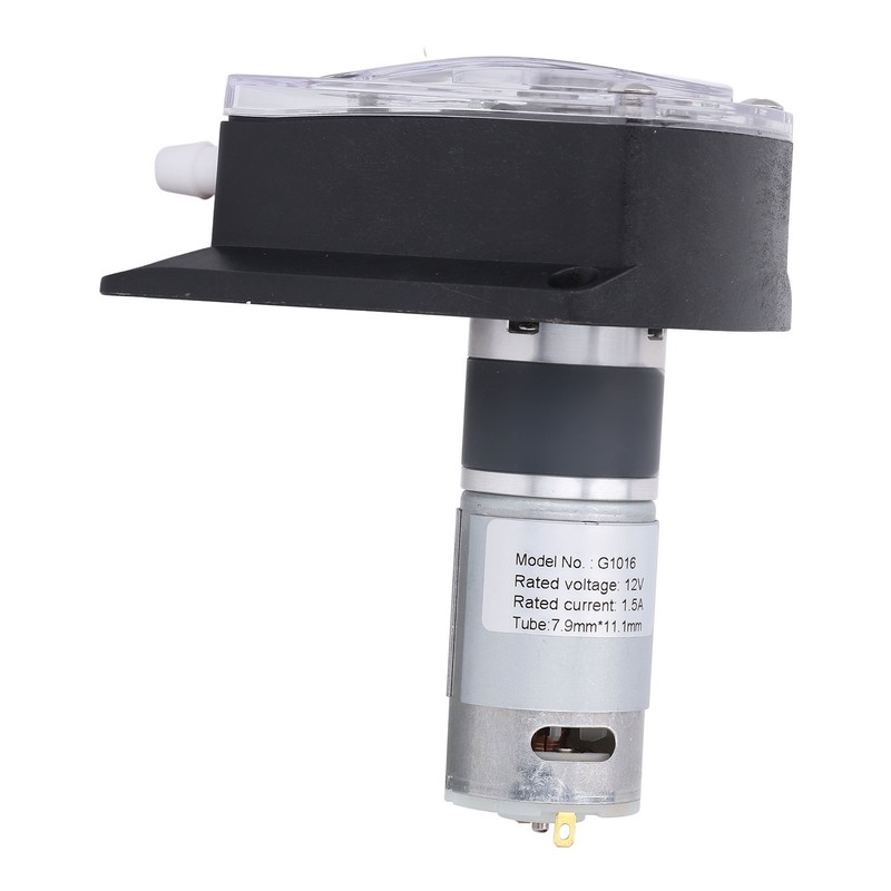 DC12V Peristaltic Pump 1500ml Per Minute Silicone Tube High Flow