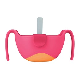 B.Box Bowl & Straw - Strawberry Shake