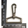 Wuuycoky 1.5" Inner Diameter D Ring Gun Color Lobster Clasps