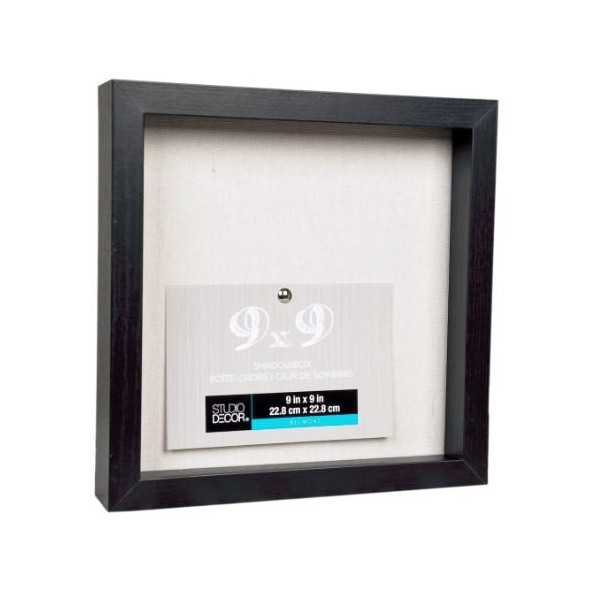 Studio Decor Heavy Duty Wood Frame 1" Depth Shadow Box