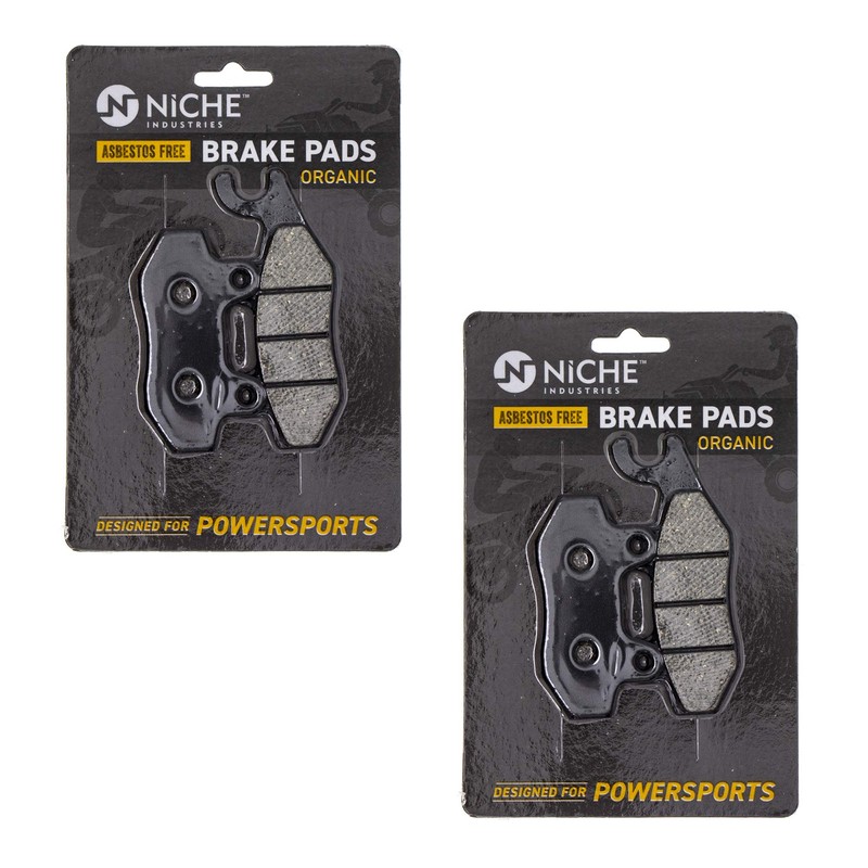 NICHE Brake Pad Set for Kawasaki Z400 Ninja 250R 300