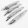 S SIZVER Triple Chrome Plated Door Handle Covers Compatible with