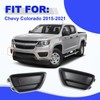 GearUp Pair Fog Light Cover Bezel for Chevy Colorado 2015-2021
