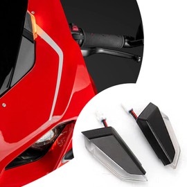 SadaEric New Accessories for DUCATI Panigale V2 Front LED Motorcycle Turn Signals Lights Lamp Signal Lamp Decorative Lights For V4 V4S V4R
