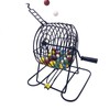 JUNWRROW Deluxe Bingo Game Set-Includes Bingo Cage,600 Colorful Bingo Chips