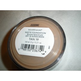bareMinerals New Choose Your Shade Bare Minerals Original Matte Loose Powder Foundation SPF15 - Tan 19