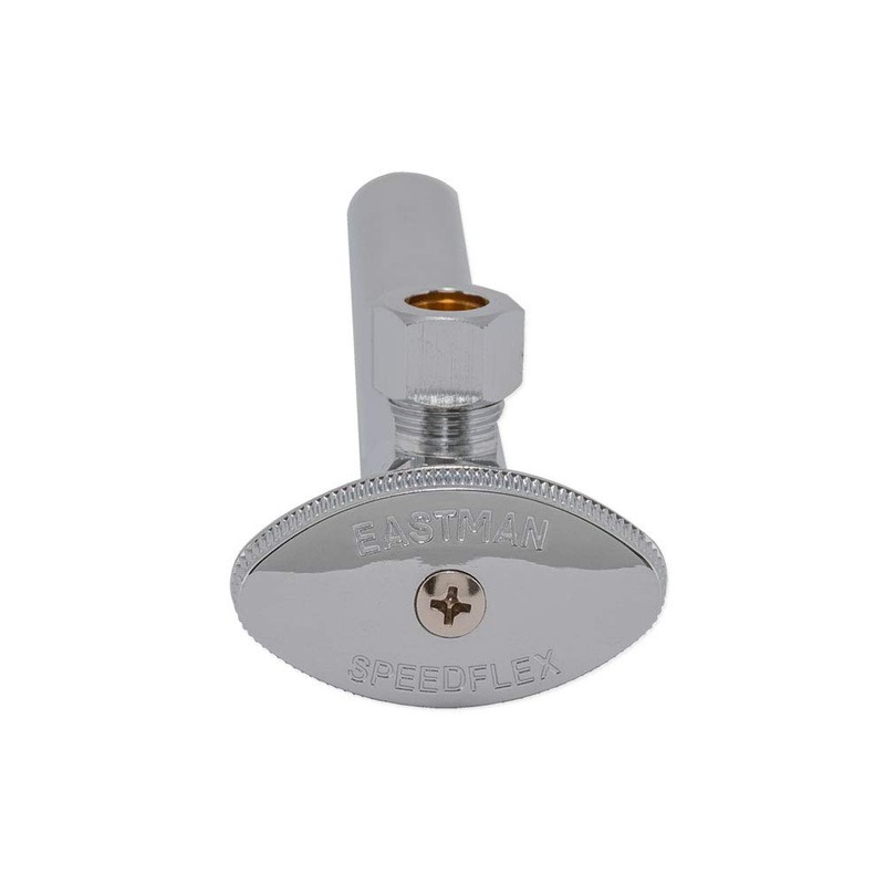 Eastman Multi-Turn Angle Stop Valve with Extension, 1/2 Inch Sweat