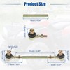 X AUTOHAUX 16cm 6.30" Steering Tie Rod Ball Joint Assembly