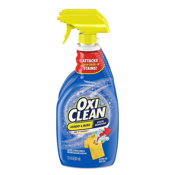 OxiClean Laundry Stain Remover, 2 Pack of 31 Ounces Per Bottle