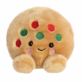 Aurora® Festive Palm Pals™ Kringle Cookie™ Stuffed Animal - Fun Collectible Plush for Kids and Adult Collectors - Perfect for Holiday Decorations or Gifts - Brown 5 Inches