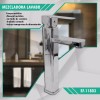 Prez Grifo Mezcladora Monomando Lavabo Cocina Inoxidable Cromado