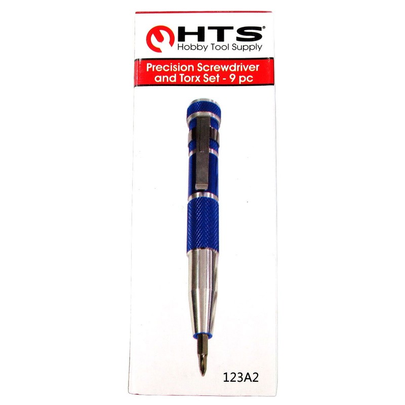 HTS 123A2 9Pc Precision Screwdriver & Torx Set