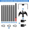 1.3" Large Diameter Heavy Duty 10 FT Flag Pole in