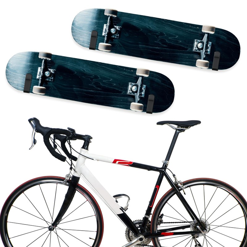Coumy 4 Pcs Snowboard Wall Mount Clip Horizontal Snowboard Display