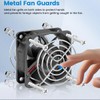 GDSTIME 60mm x 25mm 12V DC IP68 Waterproof Fan Dual