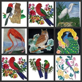 Nature weaved in threads, Amazing Birds Kingdom [Great Horned Owl] [Custom and Unique] Embroidered Iron on/Sew patch [5.46"5"] [Made in USA]