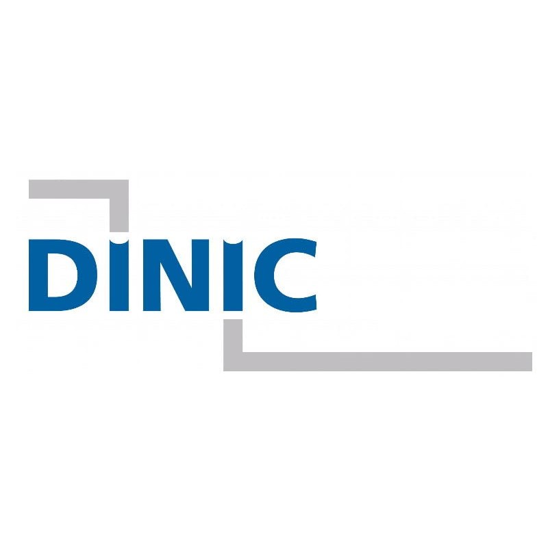 DINIC Power Cable CEE 7/7 to C13 90 Degree Angled