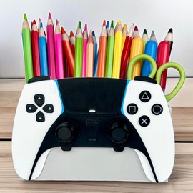 Pencil Organiser Pencil Holder for Desk Block PS Edge Organiser for Children Organic Pencil Case Pens Pencils