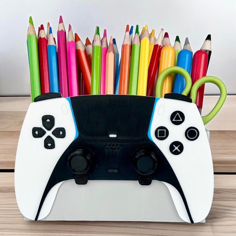 Pencil Organiser Pencil Holder for Desk Block PS Edge Organiser