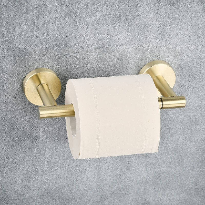 Toilet Roll Holder, NEWRAIN Bathroom Toilet Roll Holder Wall Mounted,