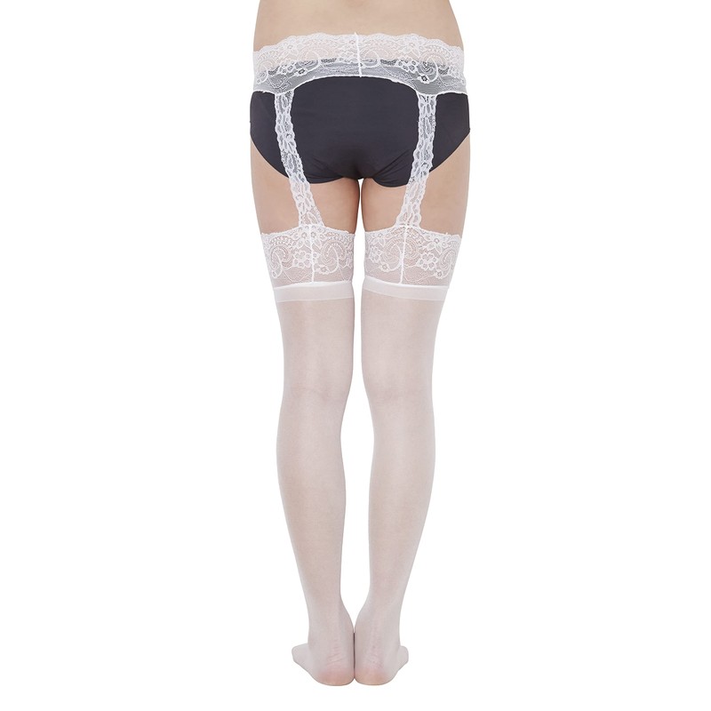 Clearstone My Luxury Cosplay Halloween Knee High Socks Lace Garter