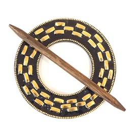 Round Shawl Pin - CV-1071