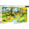 Ravensburger 4005556860111 Puzzle Frame 15 Pieces Forest Animals Children's Puzzle