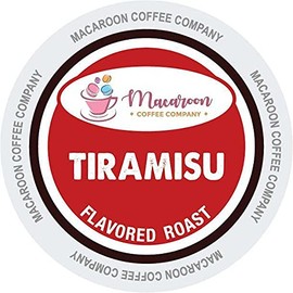 Tiramisu Flavored Coffee, 24 count Single Serve Pods, Keurig Compatible