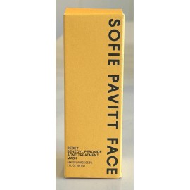 Sofie Pavitt Face Reset 5% Benzoyl Peroxide Acne Treatment Mask 2oz Exp 4/26 NIB