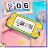 DLseego Case for Switch Lite, Anti Scratch Frosted Translucent White